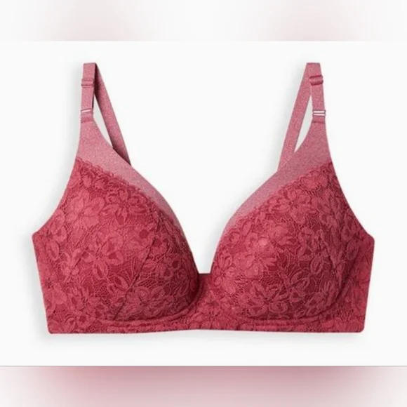 Torrid Dream Wire-Free Plunge Bra - Picture 1 of 4